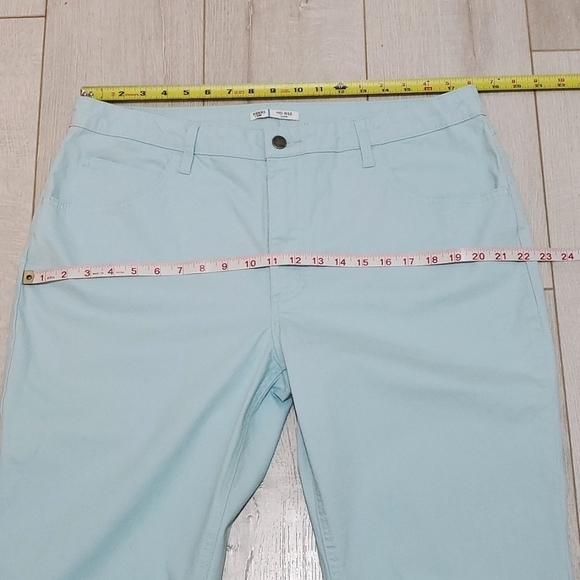 RIDERS by Lee Stretch Capris, Sz 18, Blue, Cotton/Spandex, NEW - Picture 6 of 11